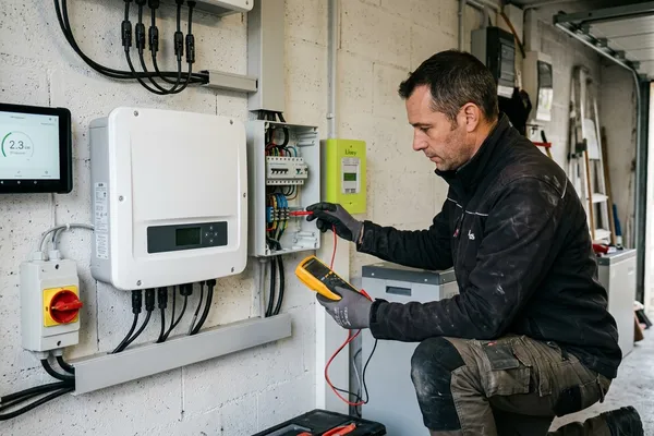 Pose de panneaux solaires à Le Pradet