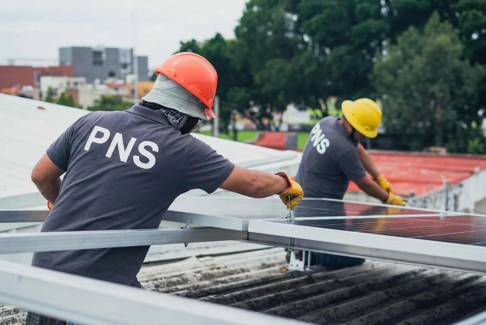 Panneaux solaires à Hyères